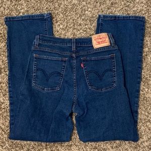 Thrifted Levi’s Straight Leg Jeans. Size: 8m